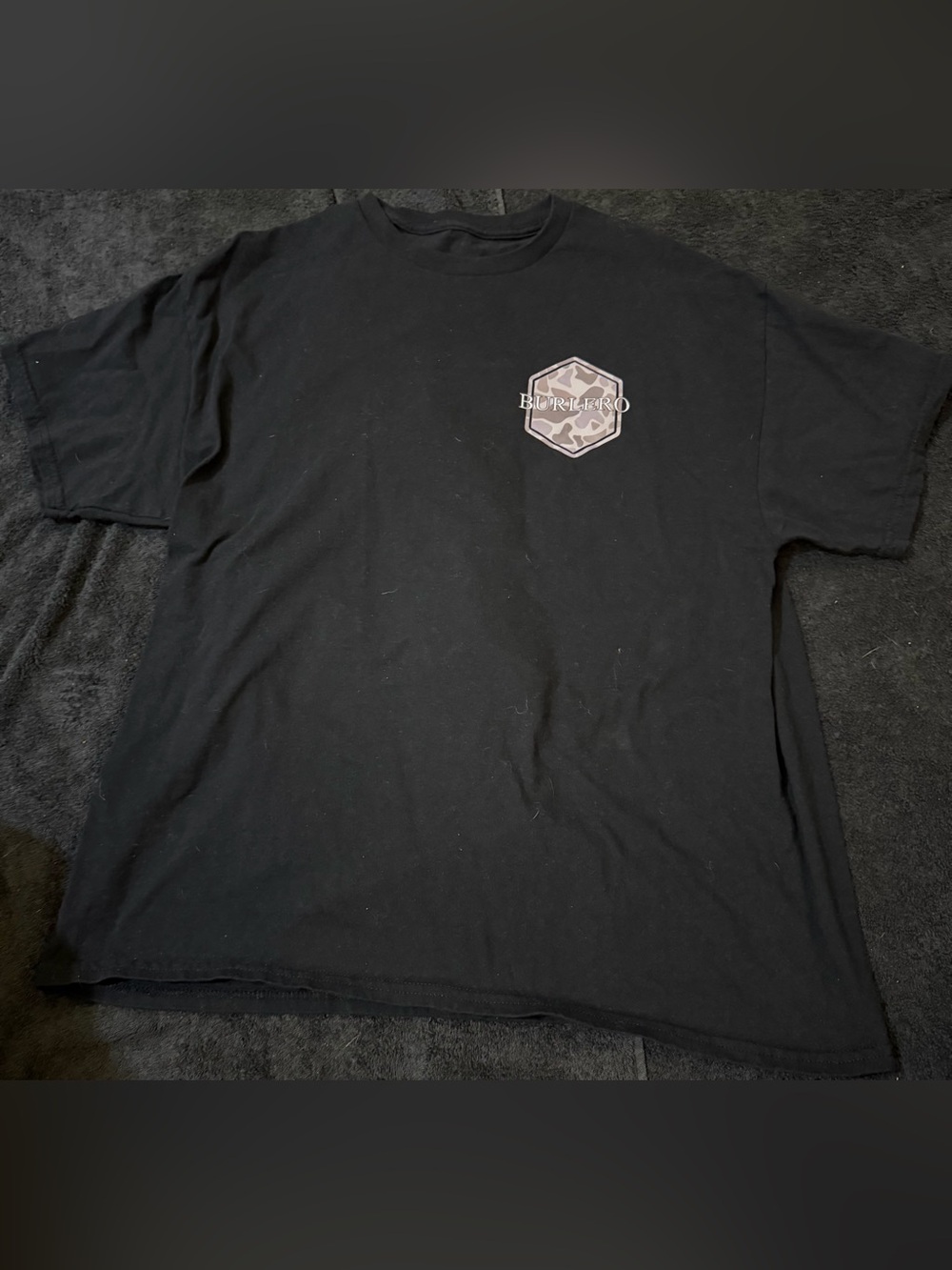 Black Short-Sleeve Logo T-Shirt